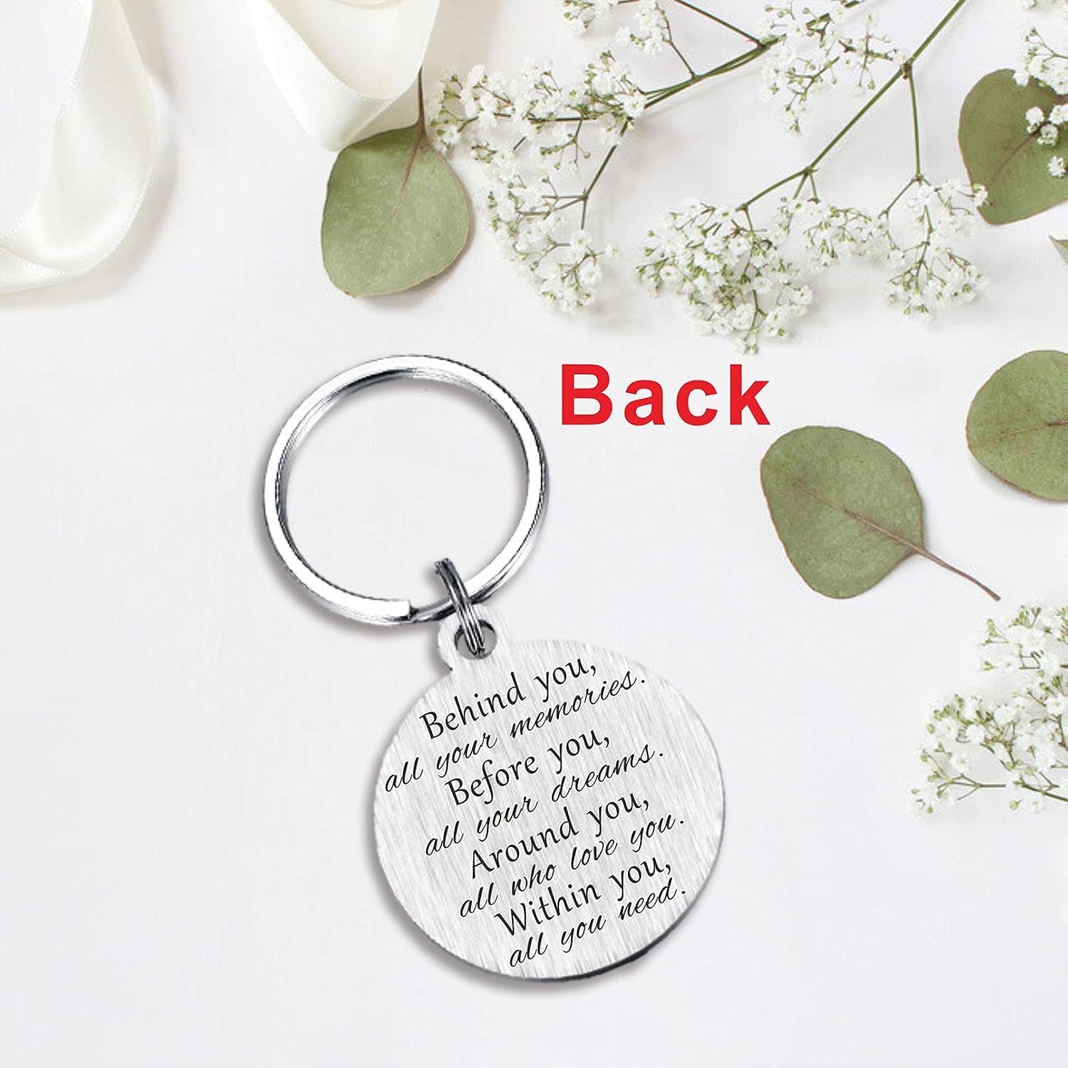 Happy 18th Birthday Engraved Keyring
