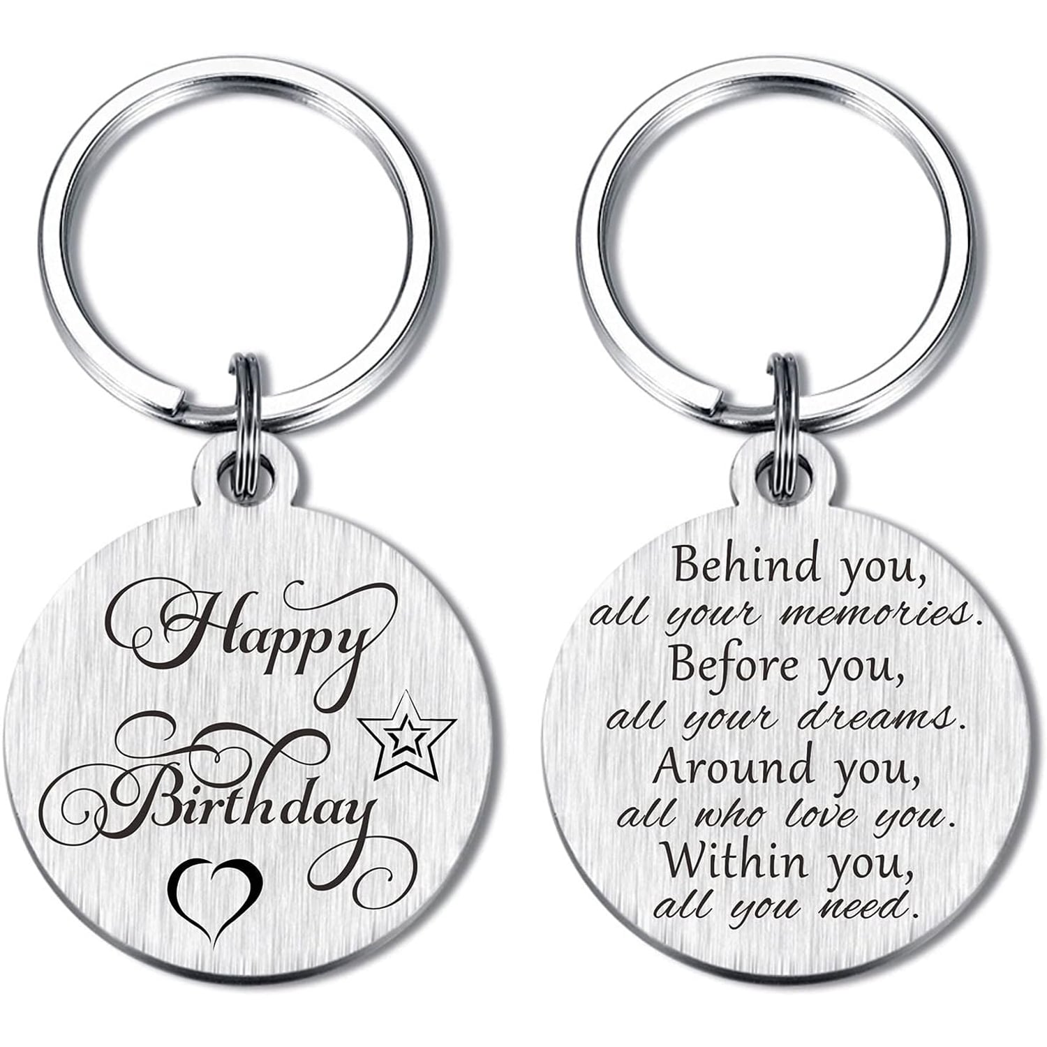 Happy 18th Birthday Engraved Keyring: image 9