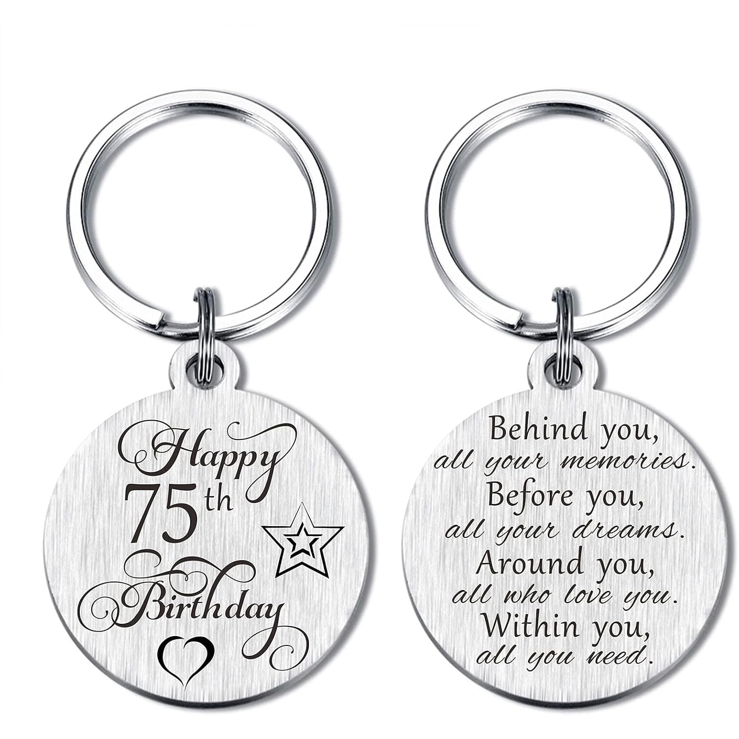 Happy 18th Birthday Engraved Keyring: image 10