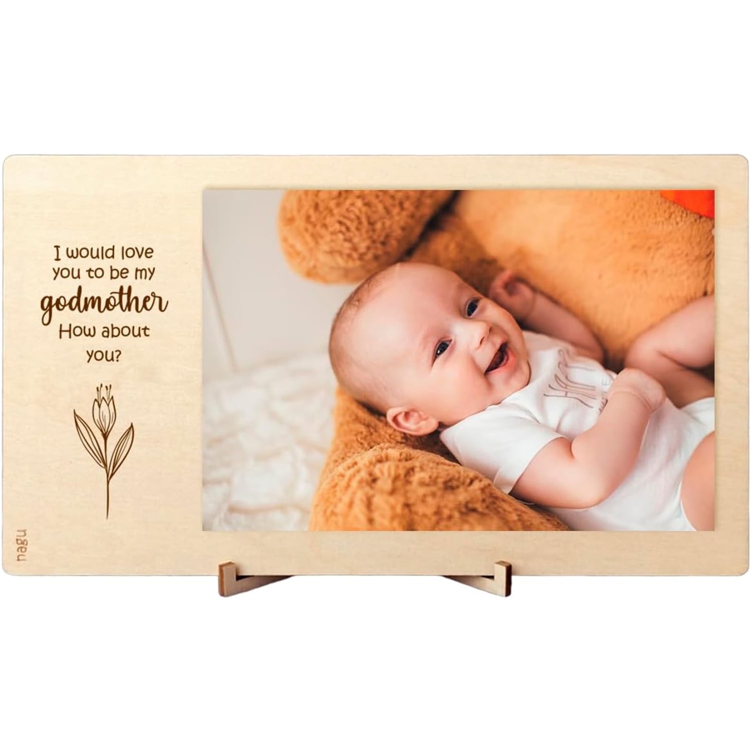 Engraved Wooden Card for Dad