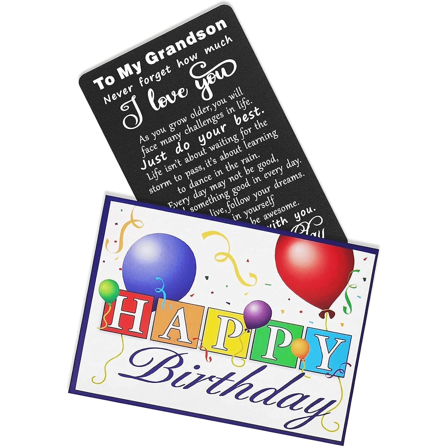 Grandson Engraved Wallet Card