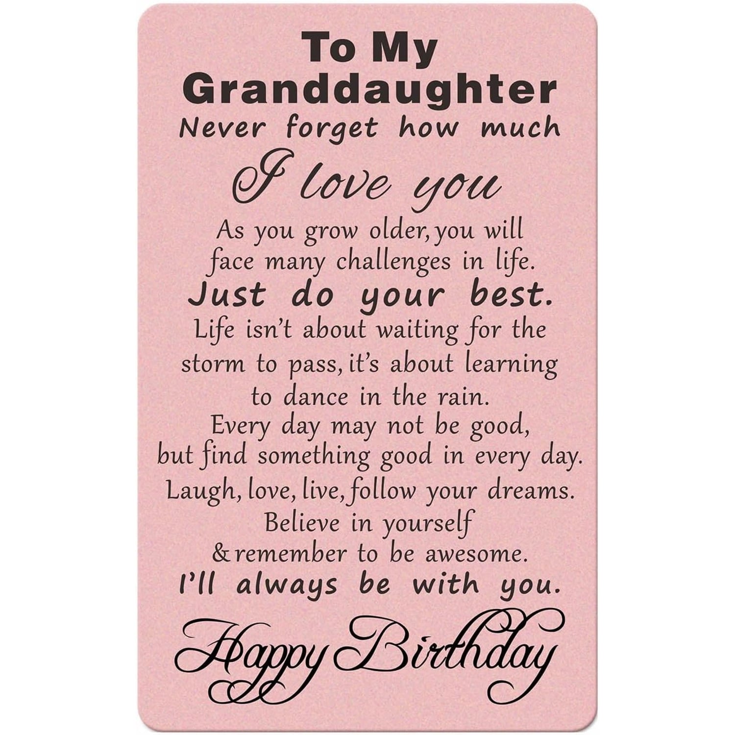 Grandson Engraved Wallet Card: image 8